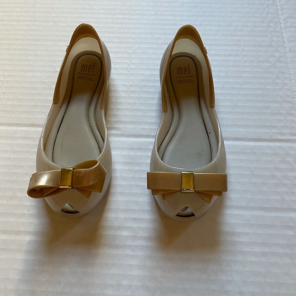 MEL dreamed by MELISA jelly flat with bow size 13